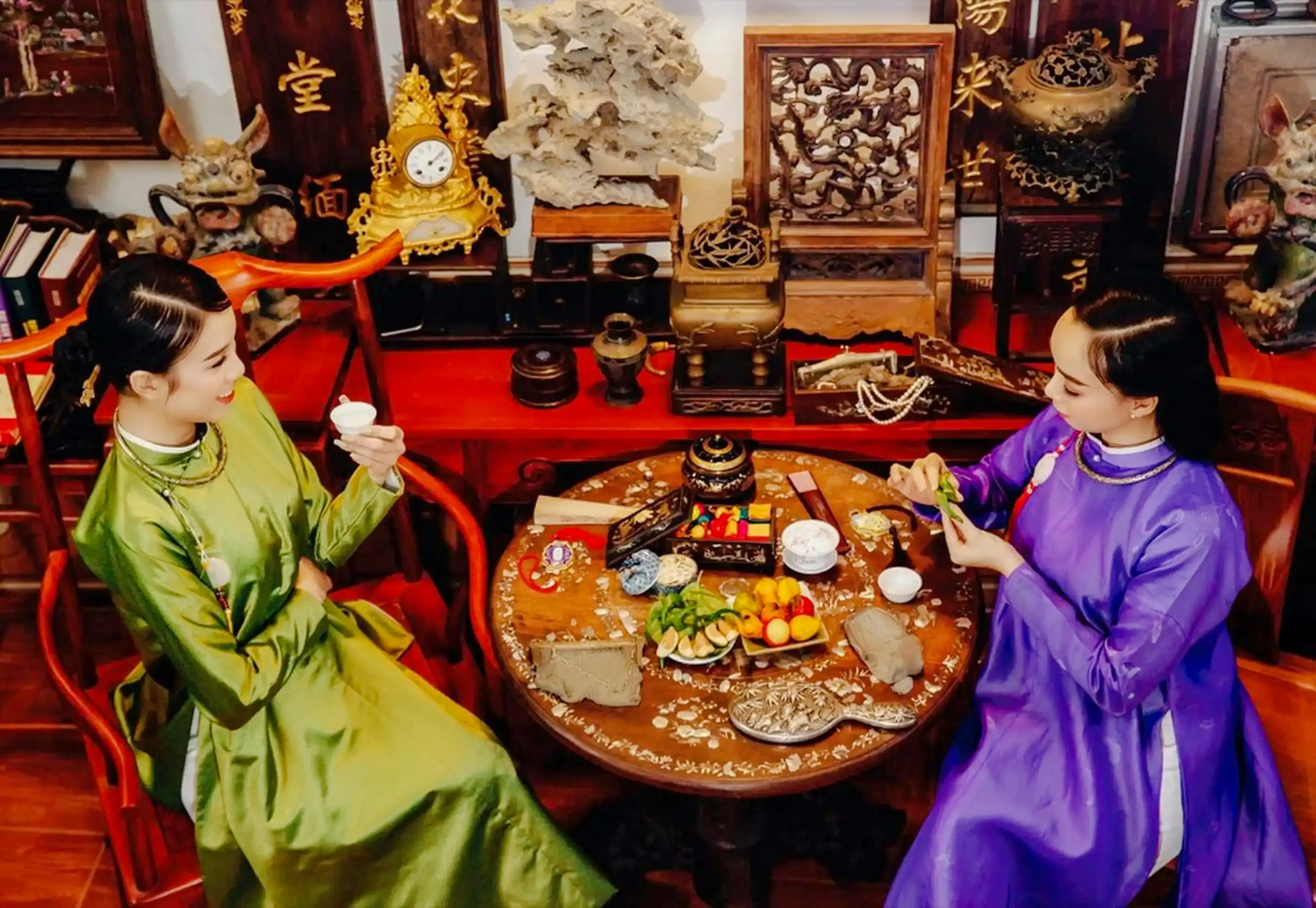 Hue: Tea Ceremony, Pagoda, and Paper Flower Workshop