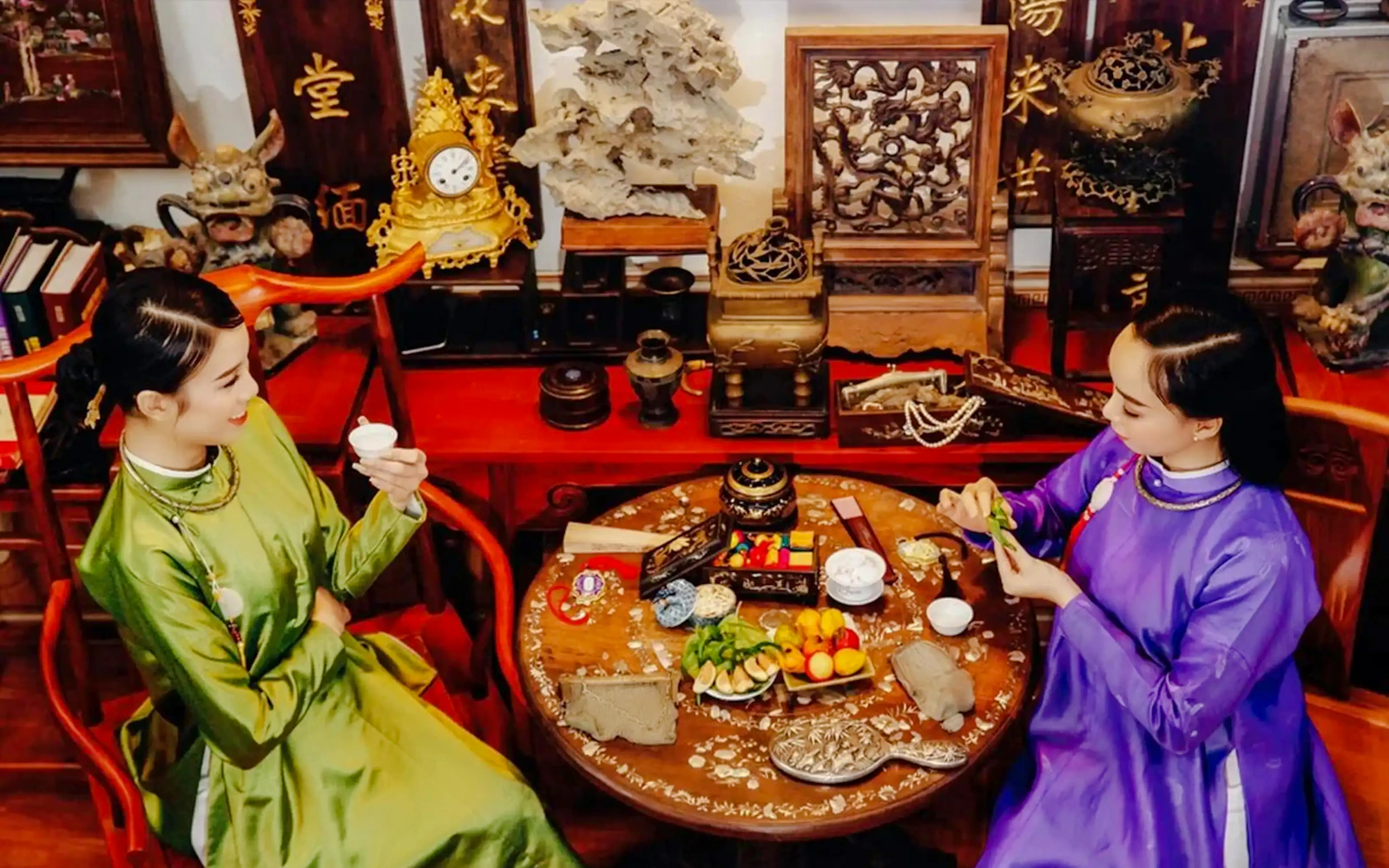 Hue: Tea Ceremony, Pagoda, and Paper Flower Workshop