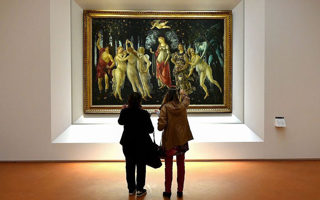 tour privado en la galería uffizi-2