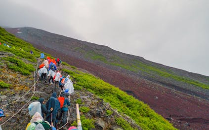 Eingang zum Subashiri Pfad