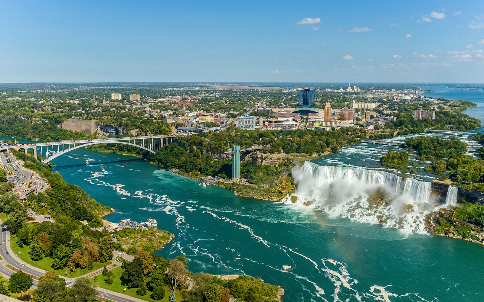 Niagara Falls view from the Skylon Tower