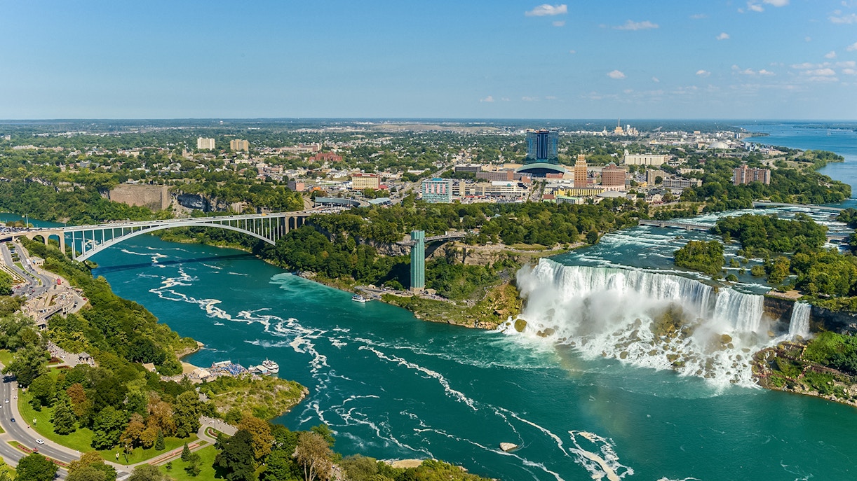 Niagara Falls view from the Skylon Tower