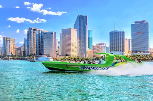 Tour panoramico in motoscafo Miami Thriller