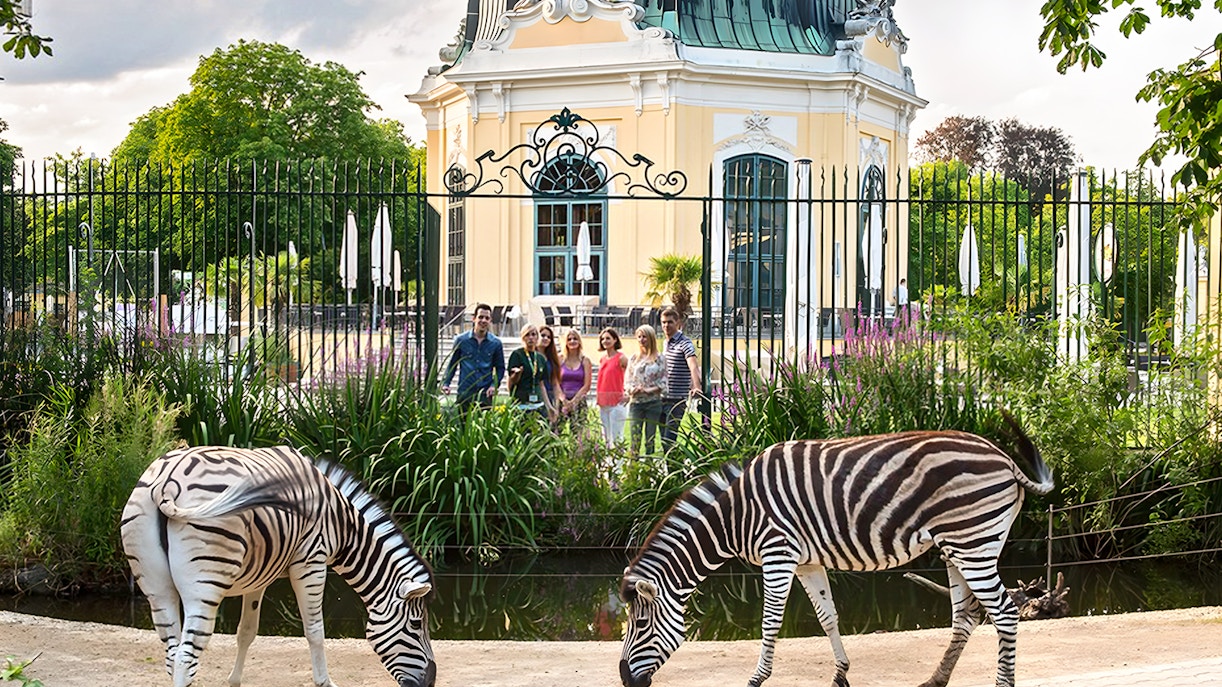 Tyrolean Garden entrance of the Vienna Zoo