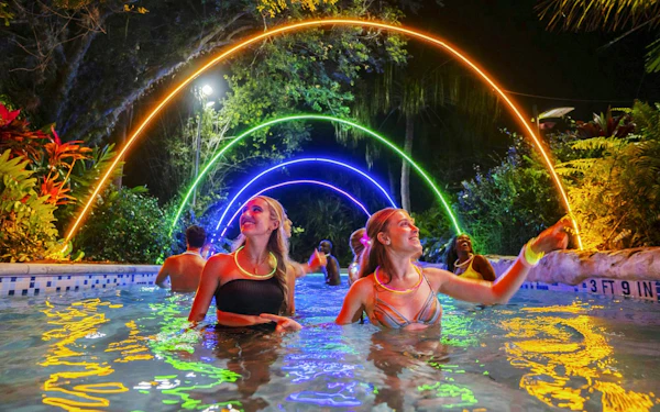 Aquatica San Antonio: AquaGlow Single-Night Tickets