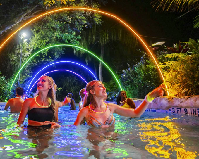 Aquatica San Antonio: AquaGlow Single-Night Tickets
