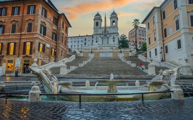 rome sunrise & breakfast by golf cart-3
