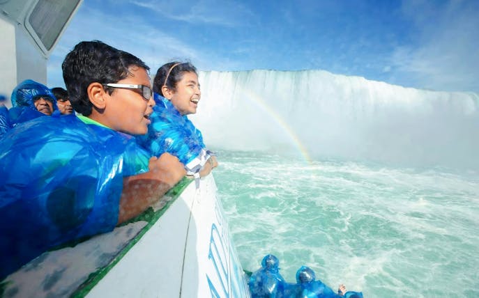 niagara falls usa guided tour with maid of the mist boat ride, cave of the winds and transportation-1