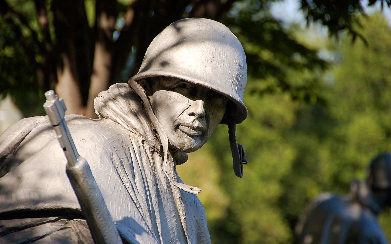 Monument voor veteranen uit de Koreaanse oorlog