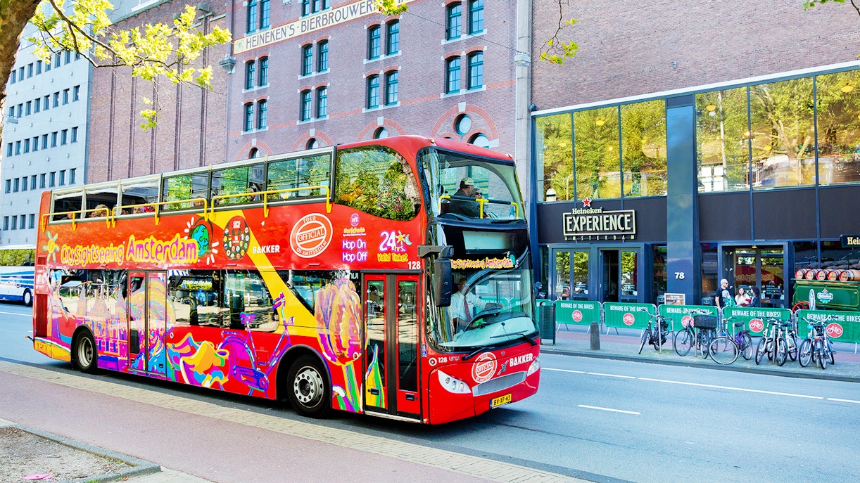Amsterdam City Sightseeing Bus Tours Red Route
