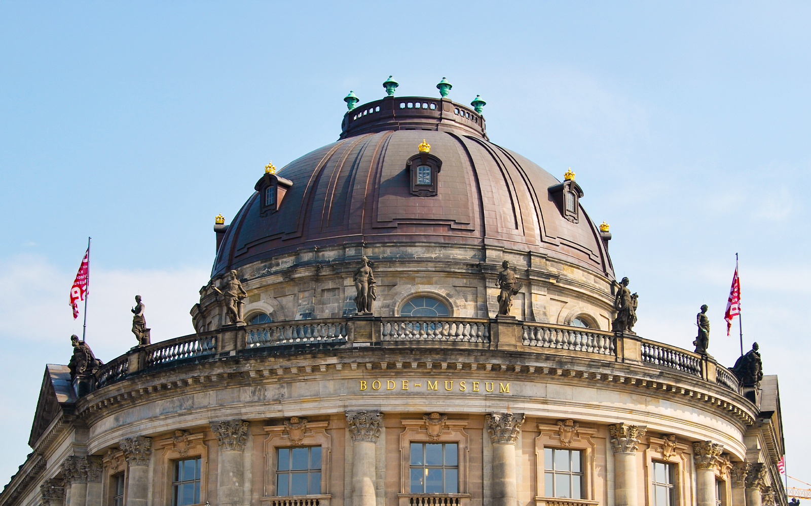 Bode Museum's dome showcasing architecture