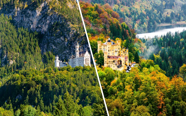 Neuschwanstein & Hohenschwangau Castles Combo Entry Tickets