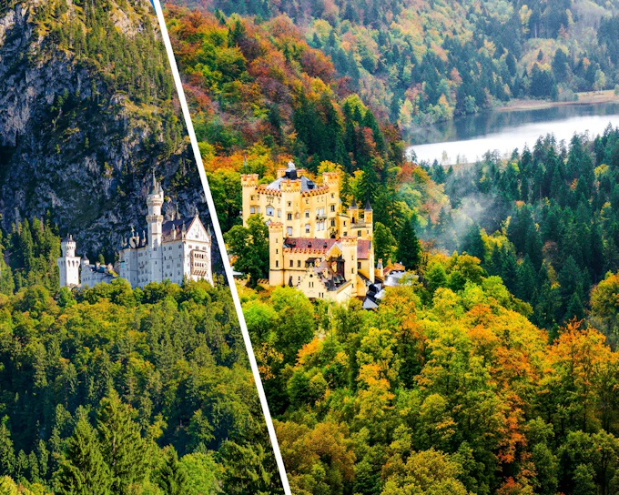 Neuschwanstein & Hohenschwangau Castles Combo Entry Tickets