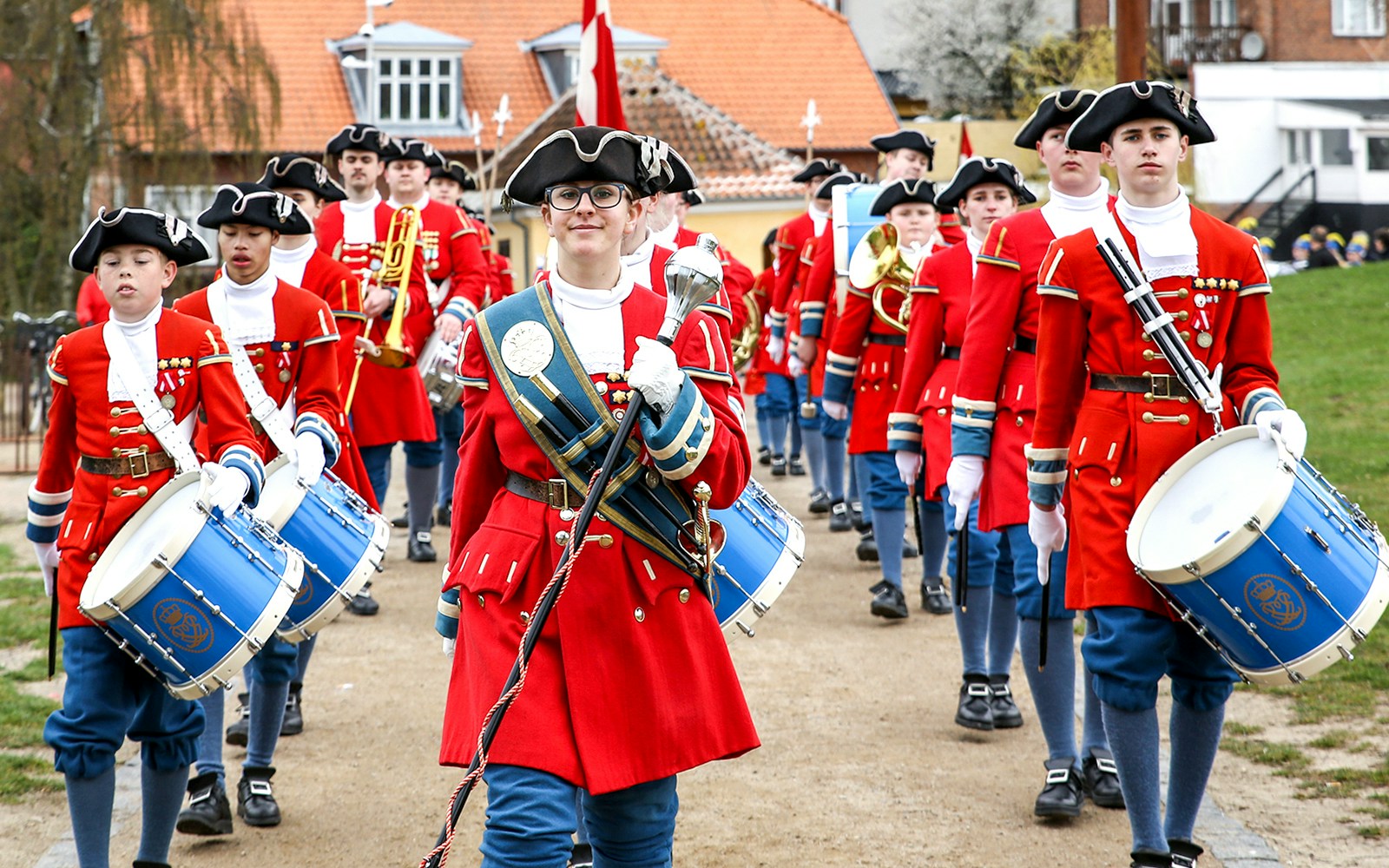 Tivoli Youth Guard in Tivoli Gardens Copenhagen