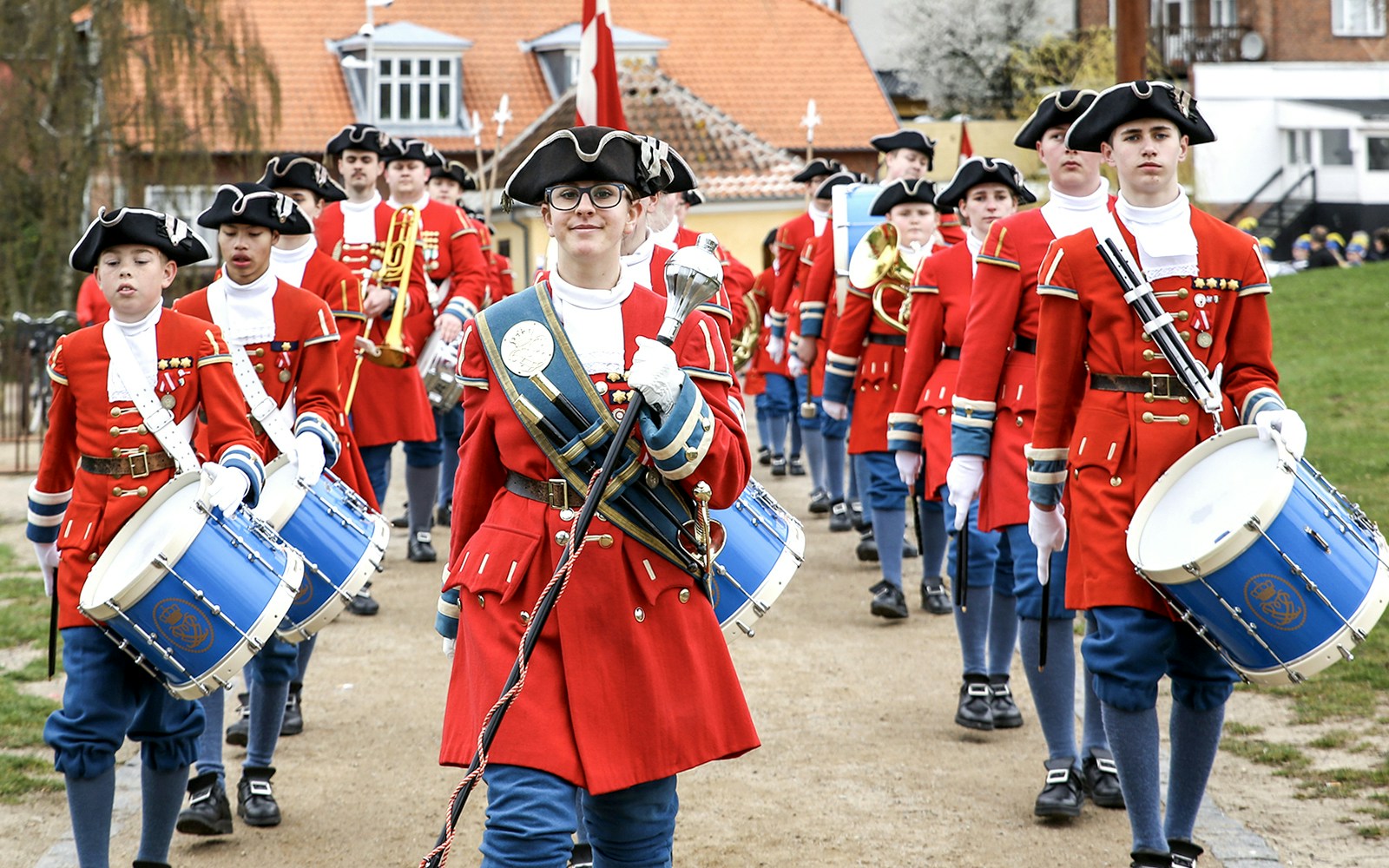 Tivoli Youth Guard in Tivoli Gardens Copenhagen