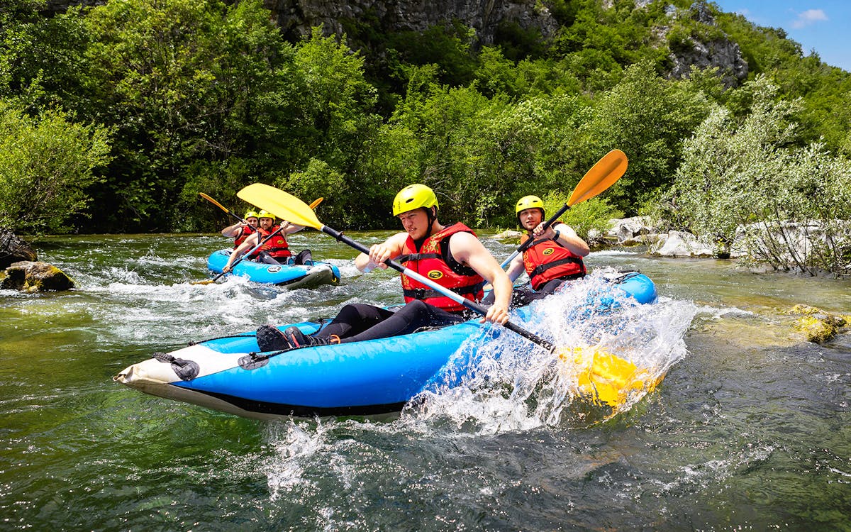extreme canyoning experience from split-8 extreme canyoning experience from split-8