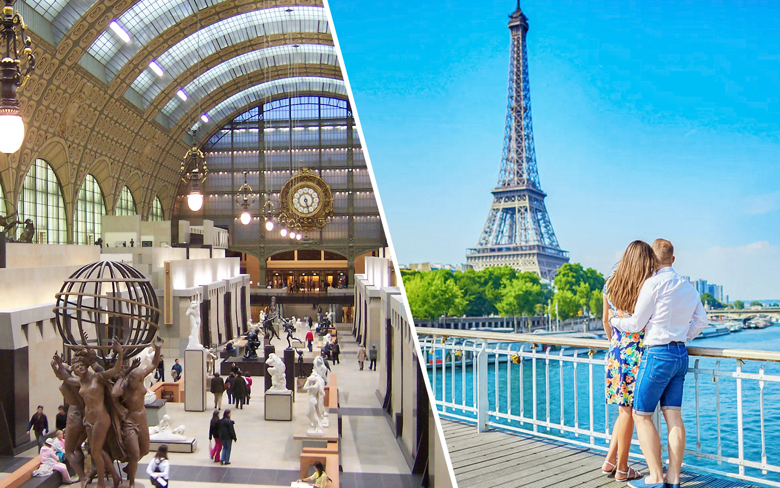 Combo: Eiffel Tower Summit Tour + Orsay Museum Ticket