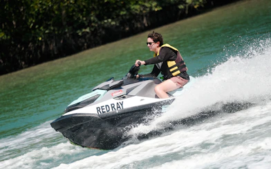 Langkawi Guided Jet Ski Tour to Pulau Tuba Mangroves with Drone Video and Hotel Transfers