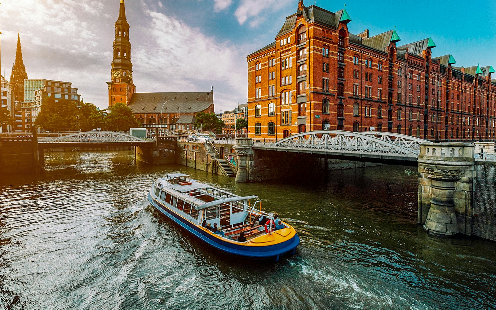 Speicherstadt in Hamburg, Germany