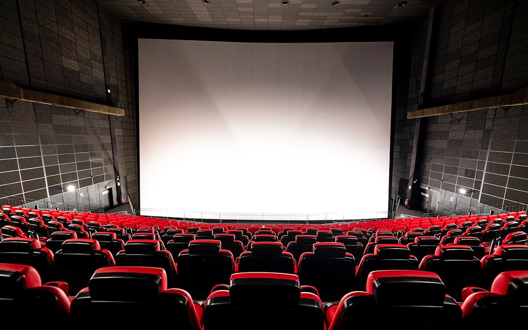 IMAX theater seating at Technik Museum Sinsheim.