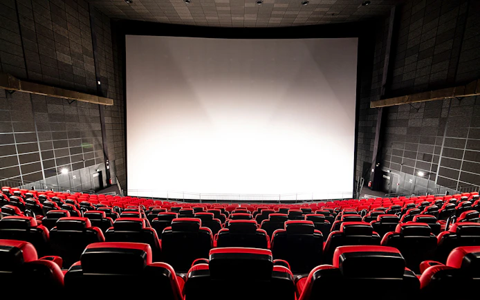 IMAX theater seating at Technik Museum Sinsheim.