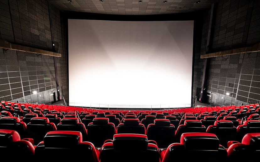 IMAX theater seating at Technik Museum Sinsheim.
