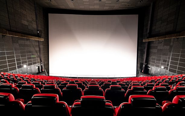 IMAX theater seating at Technik Museum Sinsheim.