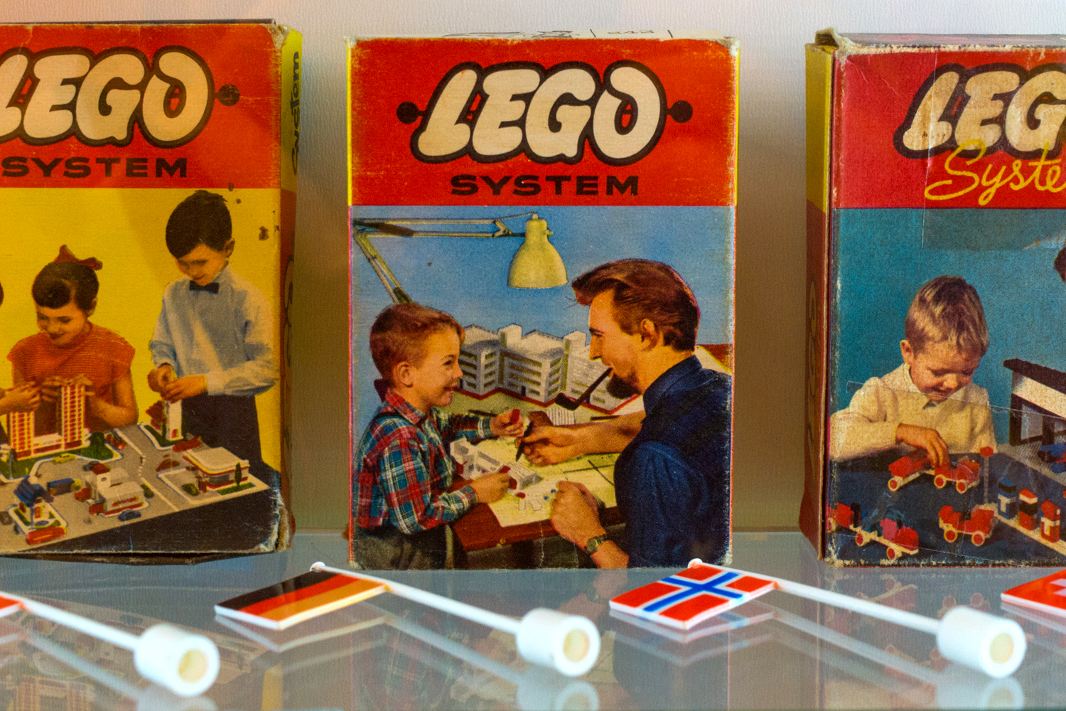 Vintage LEGO Sets Showcase at LEGO Museum Prague