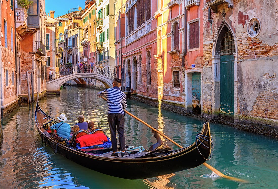 gondola ride in Venice