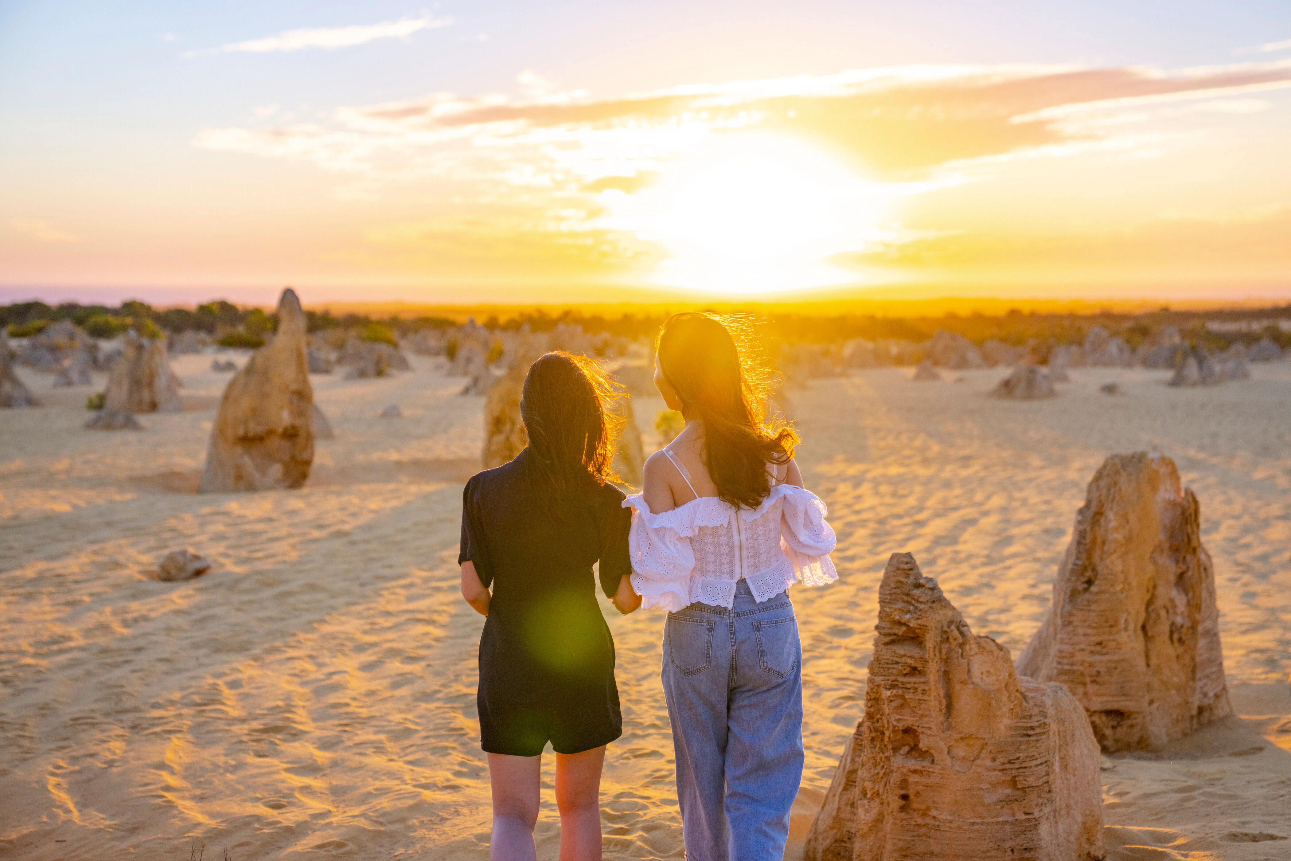 Walk through the Pinnacles Desert
