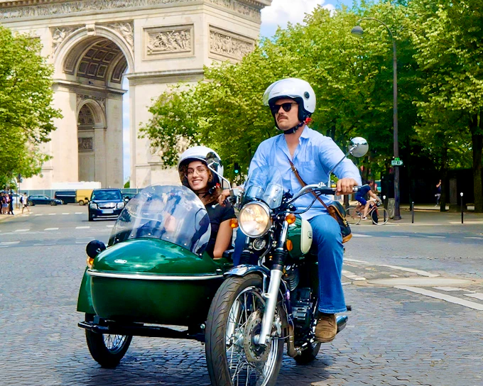 From Notre-Dame: Sidecar Tour of Paris