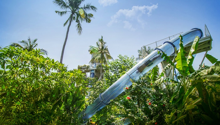 Climax water slide at Waterbom Bali