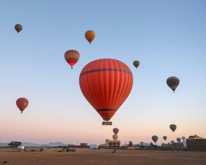 Marrakesh: Sunrise Hot Air Balloon Flight, Berber Breakfast & Certificate