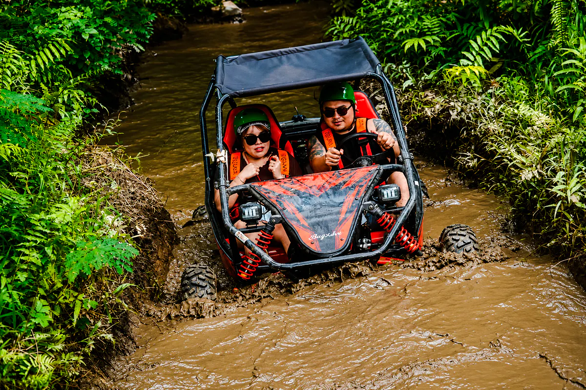 Ubud Off-Road Buggy Adventure: Dragon Cave, Waterfall Track and Jungle Tunnel Image 10