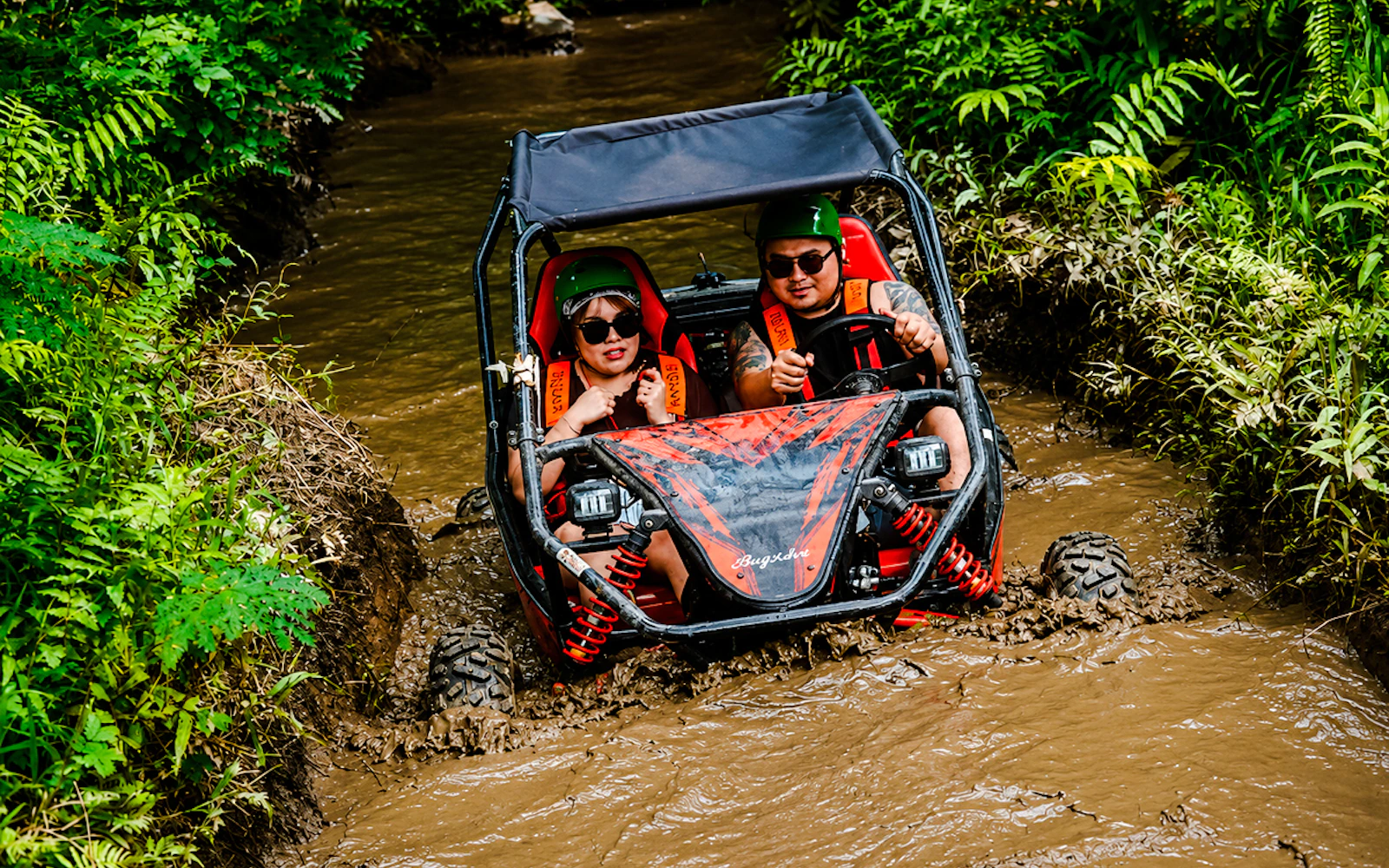 Ubud Off-Road Buggy Adventure: Dragon Cave, Waterfall Track and Jungle Tunnel Image 10