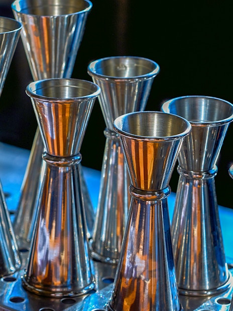 Mixology tools at Jameson Mixology Class, Midleton Distillery.