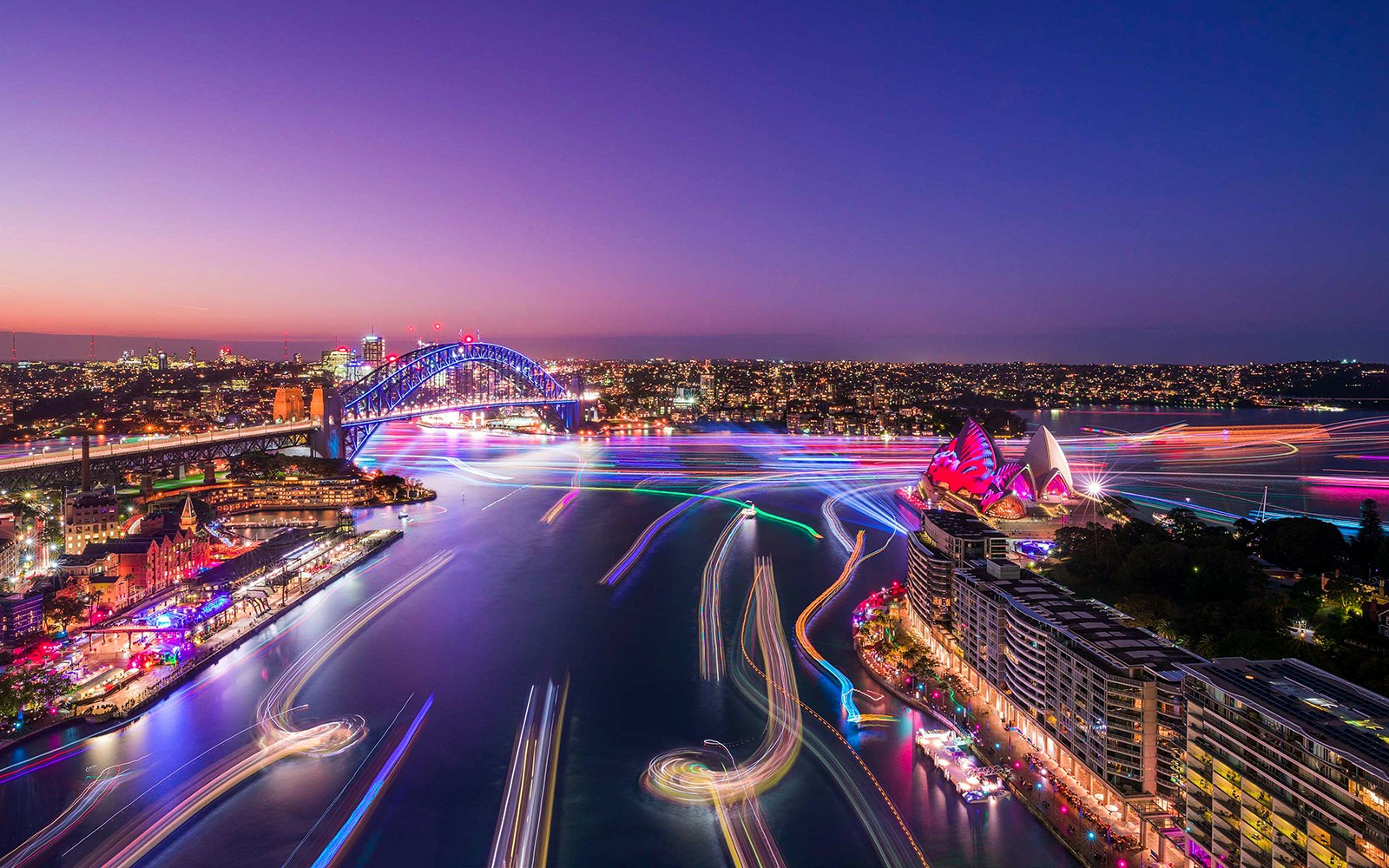 Vivid Sydney cruises