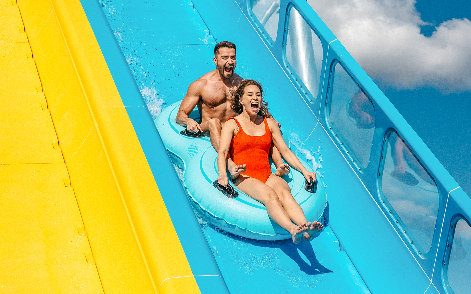 'Kaboom' slide at Wet’n’Wild Waterpark, Gold Coast