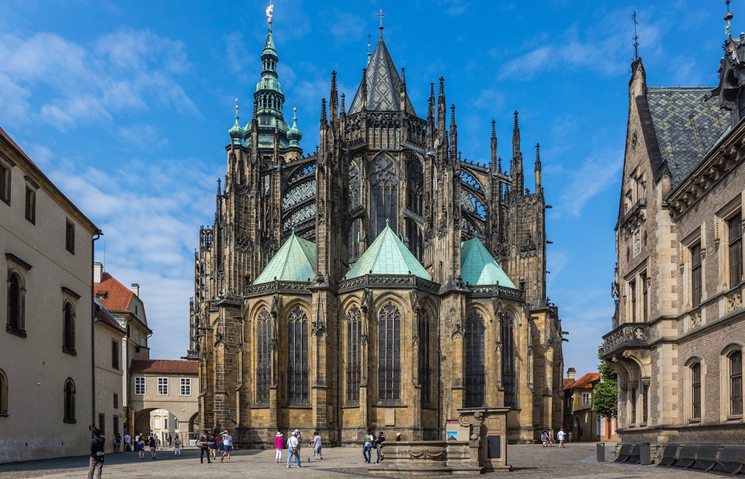 Castillo de Praga por dentro