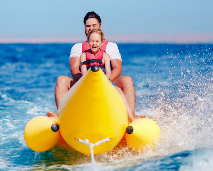 Banana Boat Ride Experience