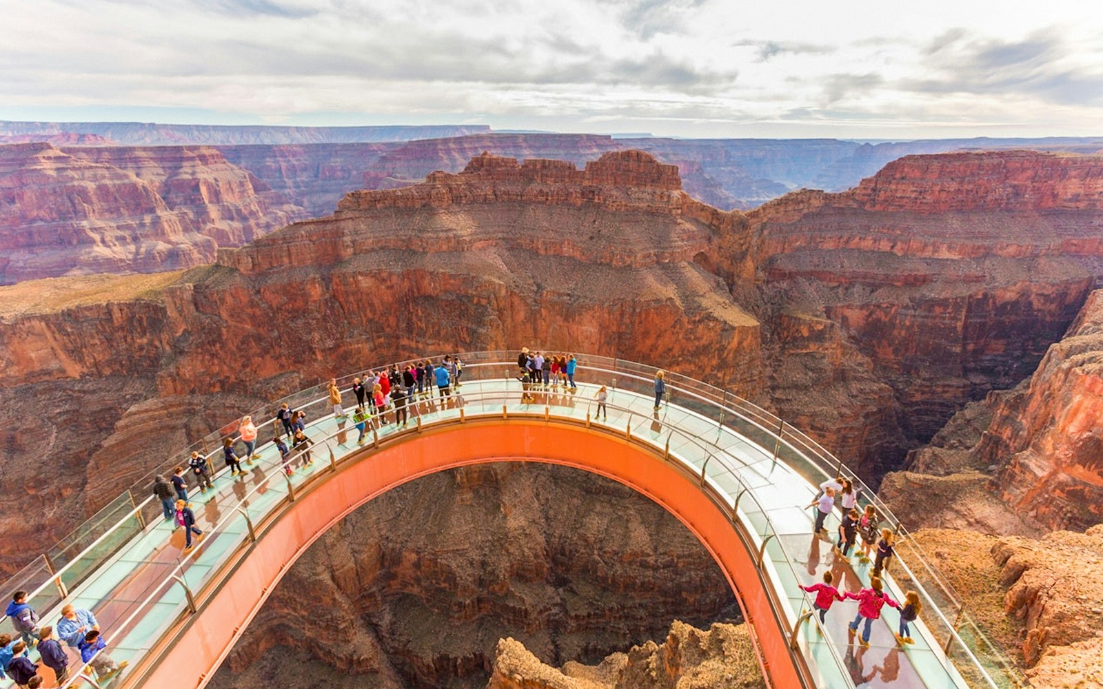 A bird’s-eye view of the Skywalk