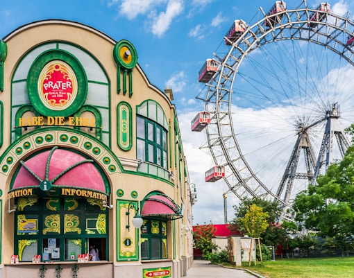 Wiener Riesenrad am Prater von Wien