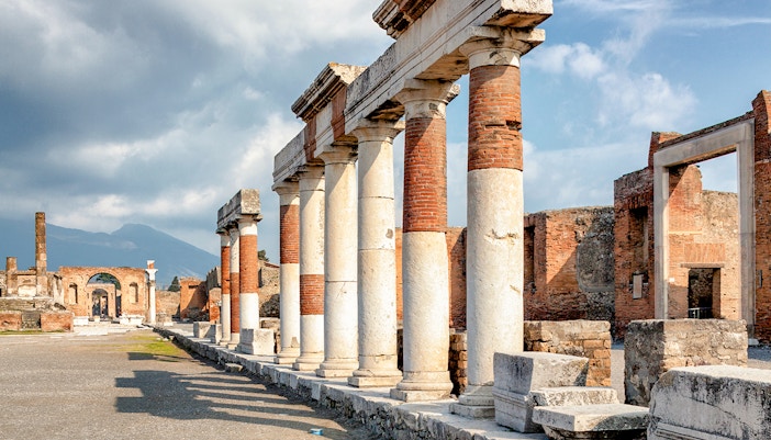 Building of Eumachia Pompeii civil forum