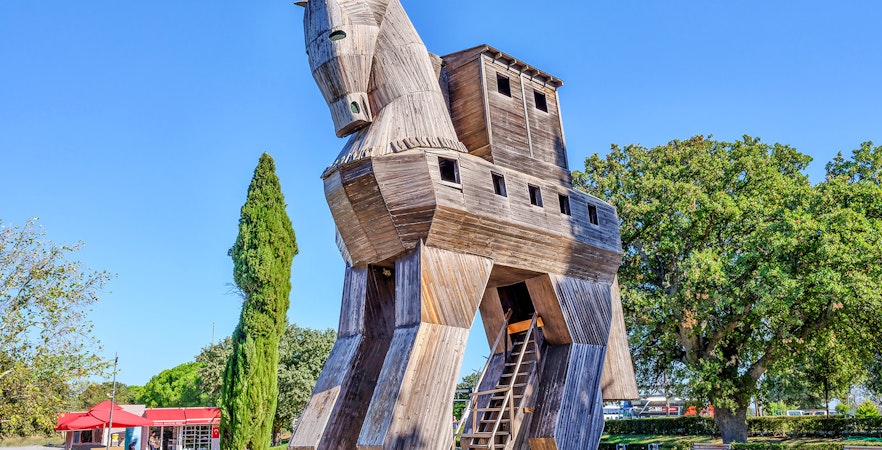 Rondleidingen in Troje