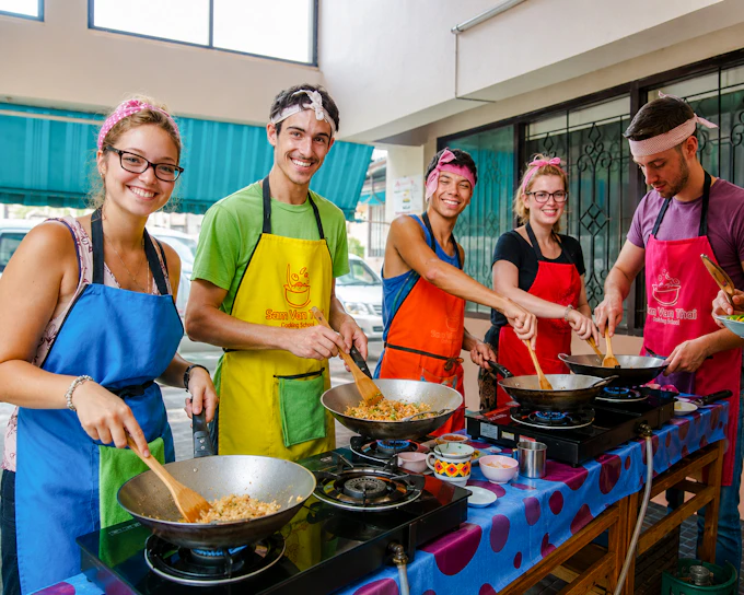 Chiang Mai Cooking Class with Local Market Tour and Round-Trip Transfers