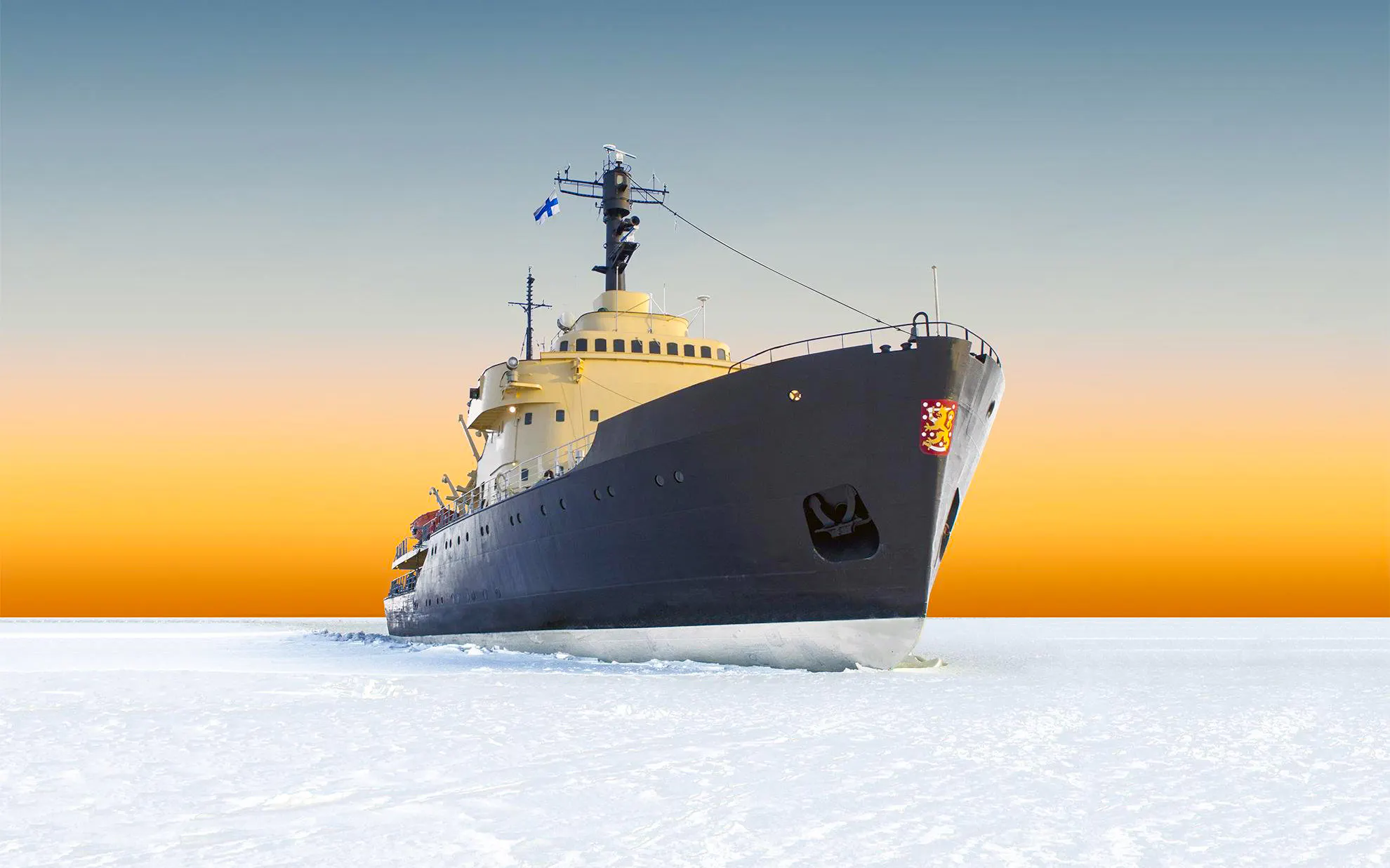 Sampo Icebreaker Cruise with Ice Floating