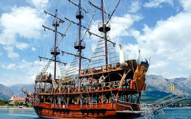 Side: Manavgat River to Island Cruise with Lunch & Hotel Transfers