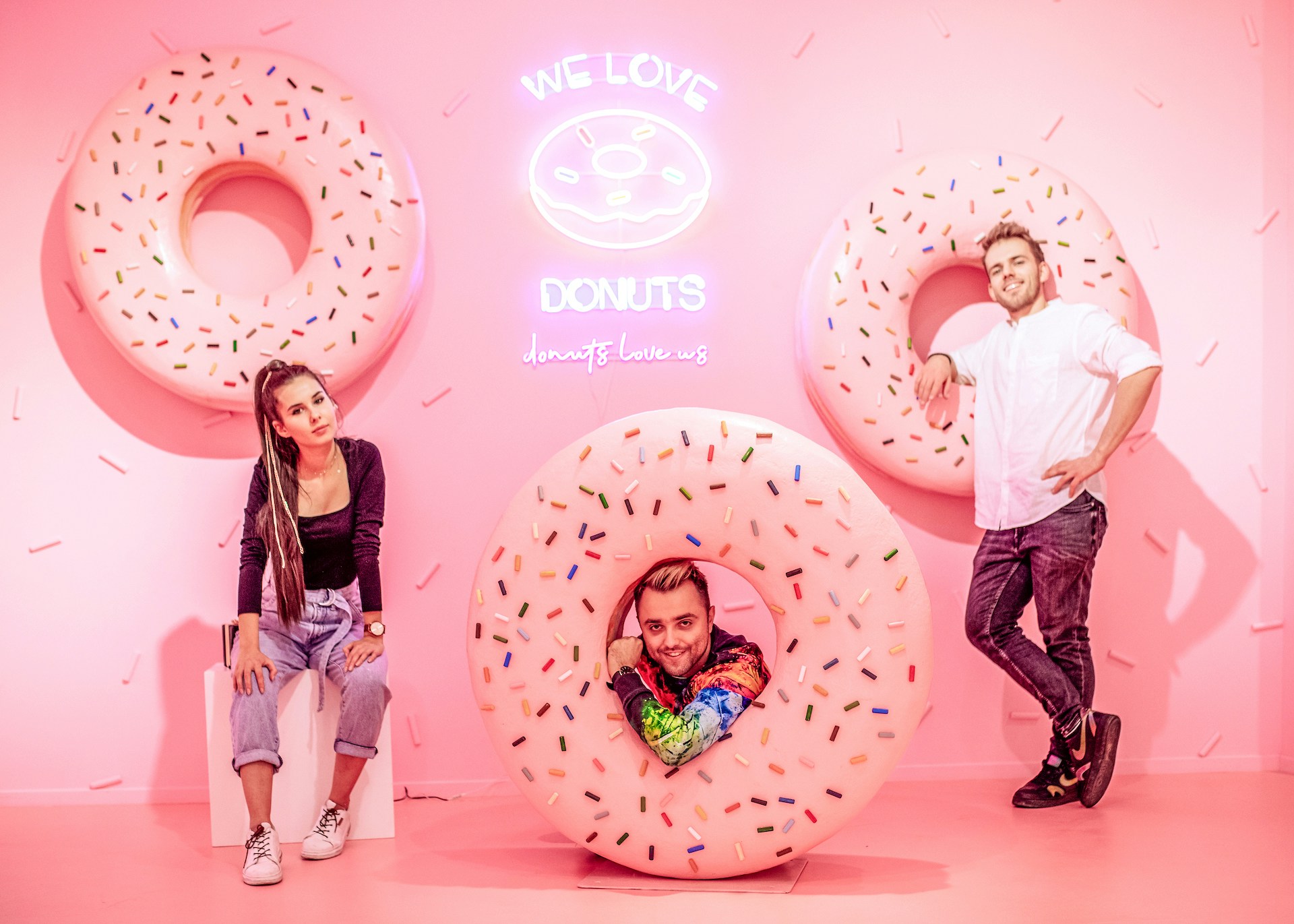 Giant donuts