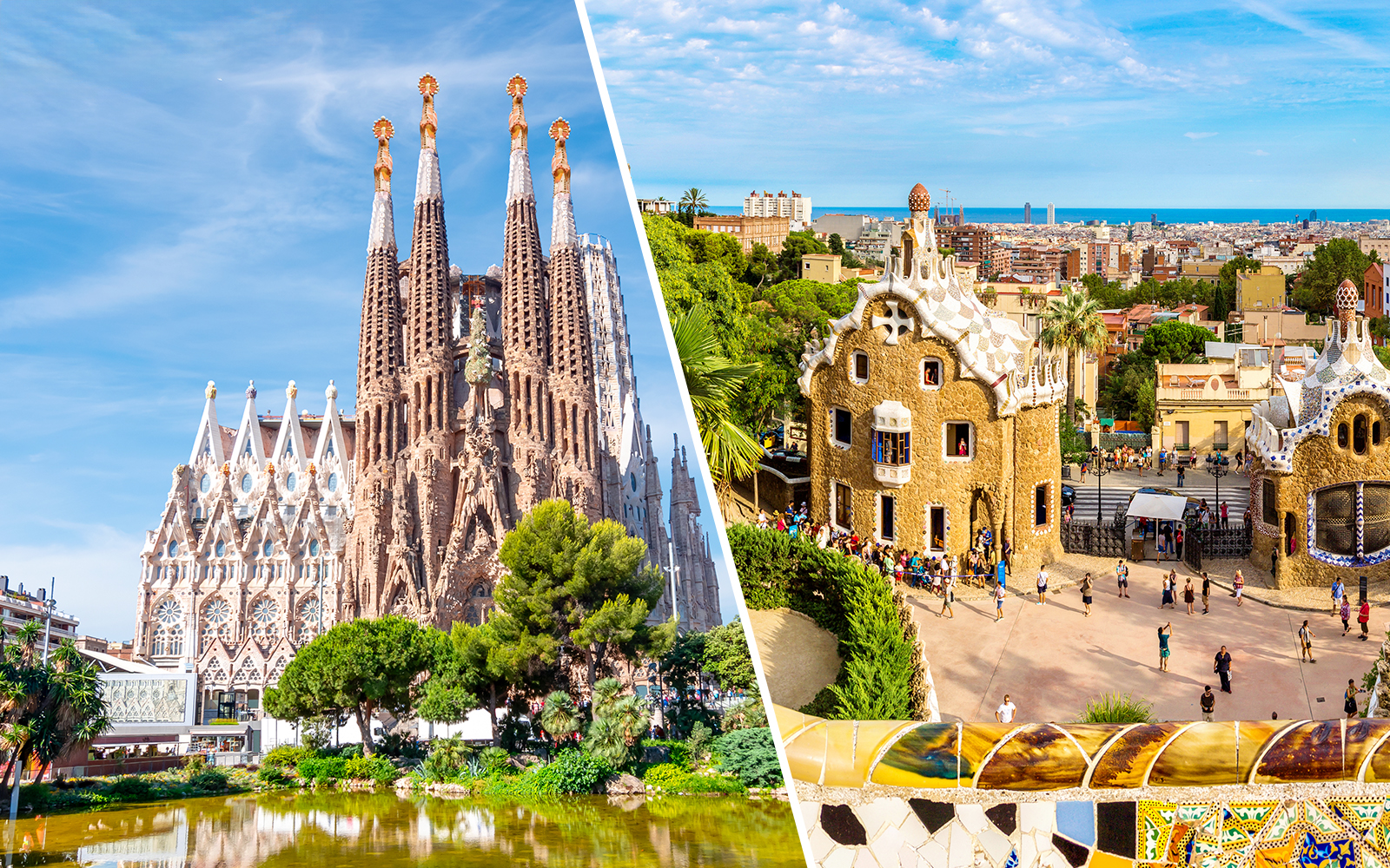 Sagrada Familia and Park guell Fast Track Guided Tour Tickets