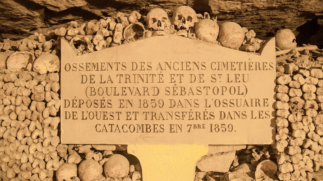 Paris Catacombs Area of access